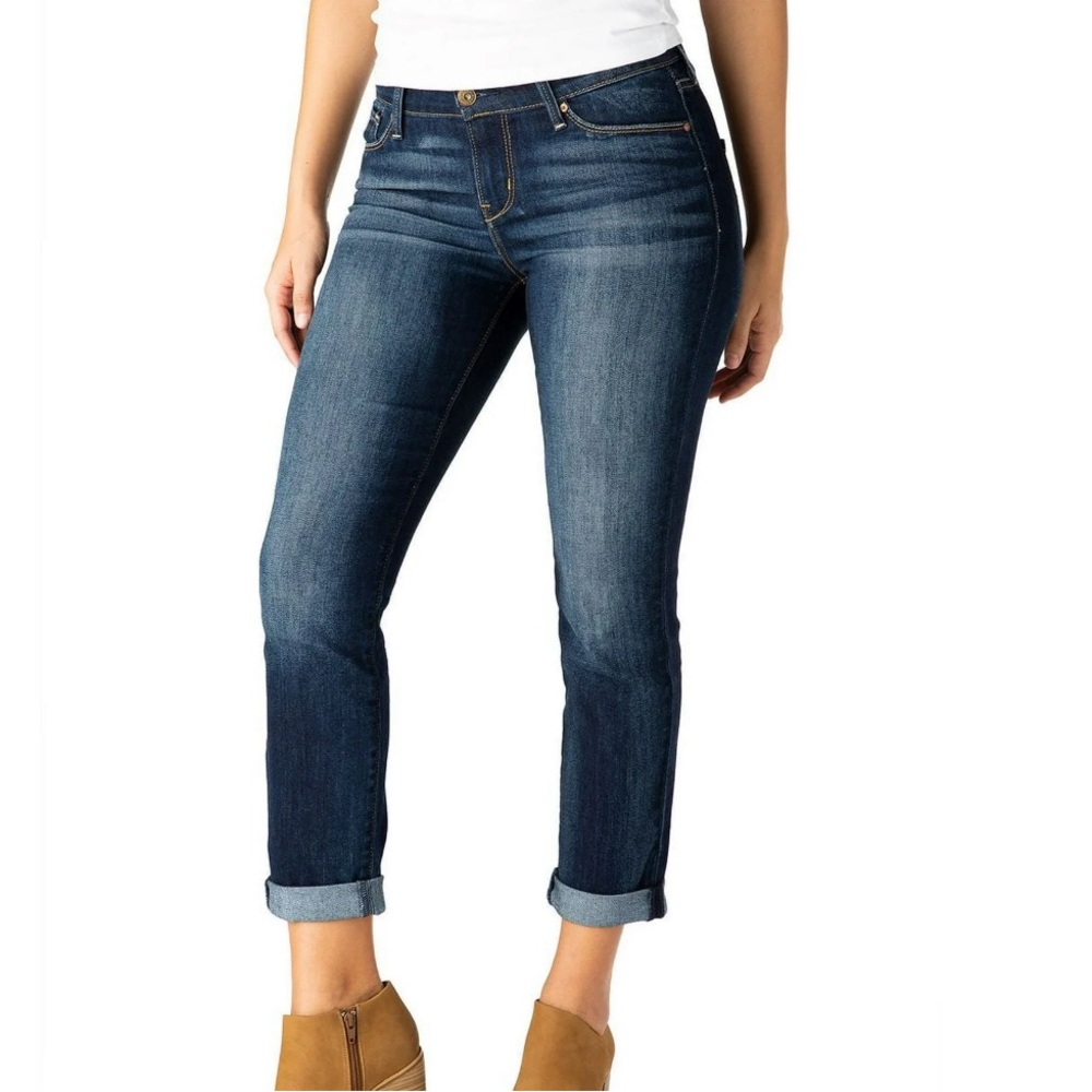 levi’s signature modern cuffed jean 29 Classic Blue Women's Jeans